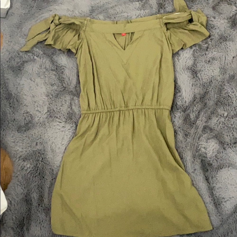 Olive green Guess dress